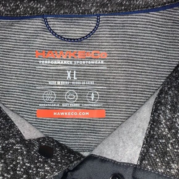 Hawke & Co Snap Neck Fleece Pullover - Picture 5 of 10